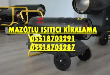 Mersin ve Nevşehir ve Büyükçekmece Isımak Isıtıcı Kurutma Cihazı Kiralama Firması