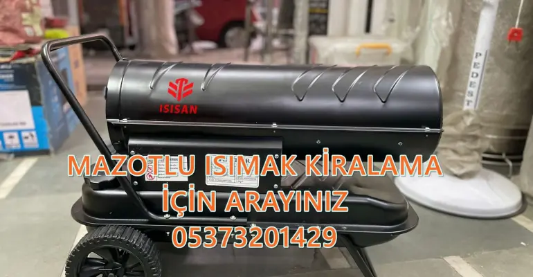 Akdeniz - Merkez - Akhisar MAZOTLU ISITICI KİRALAMA
