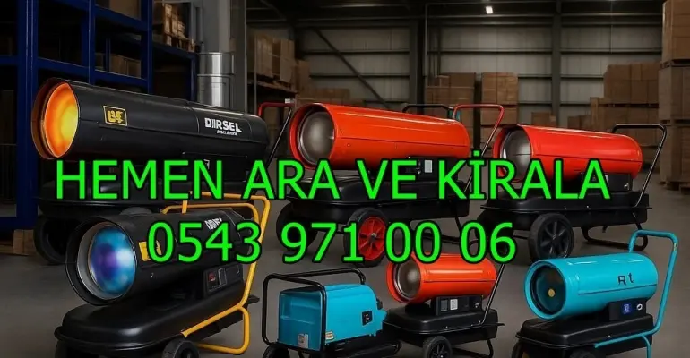 Antalya Alanya Kiralık Mazotlu Isıtıcı Kiralama