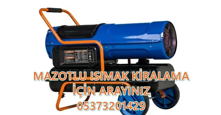 Güdül - Haymana - Kalecik MAZOTLU ISITICI KİRALAMA