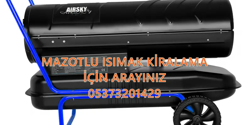Konya - Eskişehir - Karabük MAZOTLU ISITICI KİRALAMA