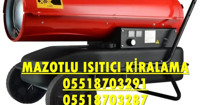 Adapazarı ve Balıkesir ve Elazığ Isımak Isıtıcı Kurutma Cihazı Kiralama Firması