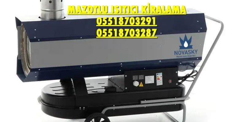 Amasya ve İzmit ve Manisa Isımak Isıtıcı Kurutma Cihazı Kiralama Firması