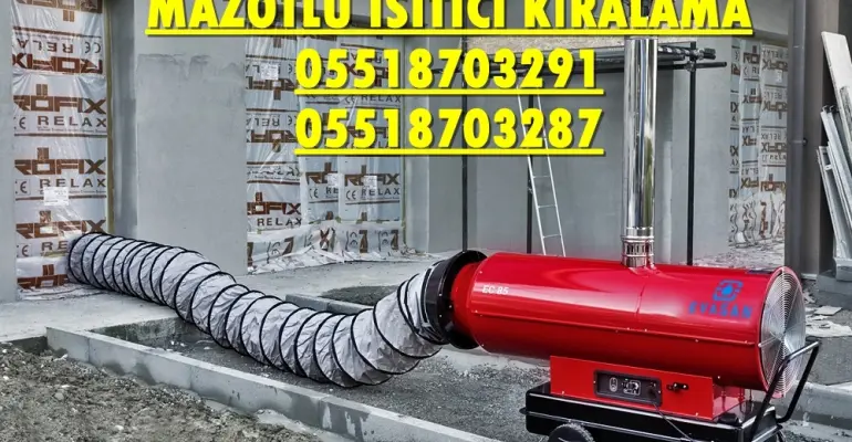 Antalya Isımak Isıtıcı Kurutma Cihazı Kiralama Firması