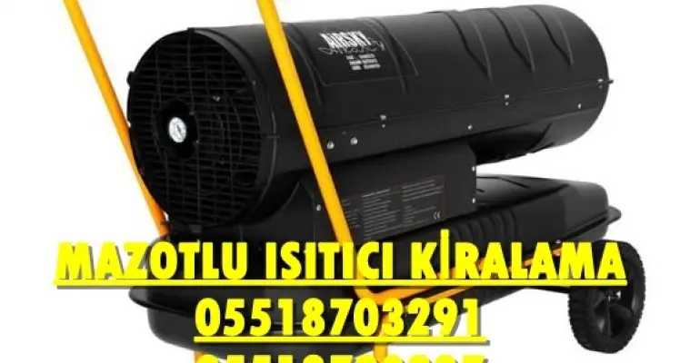 Beykoz ve Konak ve Gölbaşı Isımak Isıtıcı Kurutma Cihazı Kiralama Firması