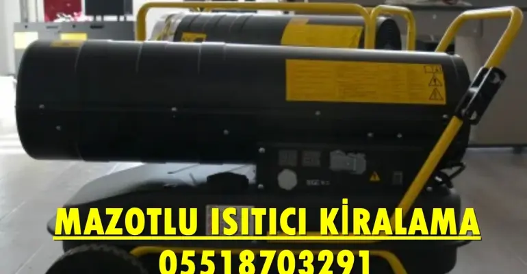 Bitlis ve Bayraklı ve Ümraniye Isımak Isıtıcı Kurutma Cihazı Kiralama Firması