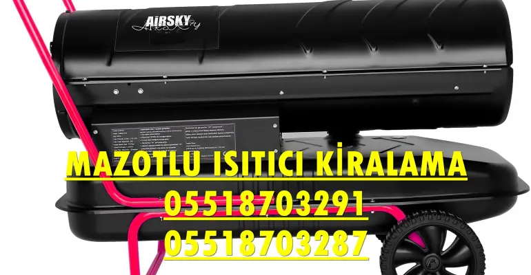 Bitlis ve Osmangazi ve Çankırı Isımak Isıtıcı Kurutma Cihazı Kiralama Firması