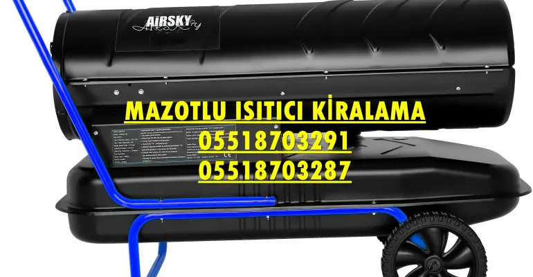 Elazığ ve Gaziemir ve Yenimahalle Isımak Isıtıcı Kurutma Cihazı Kiralama Firması