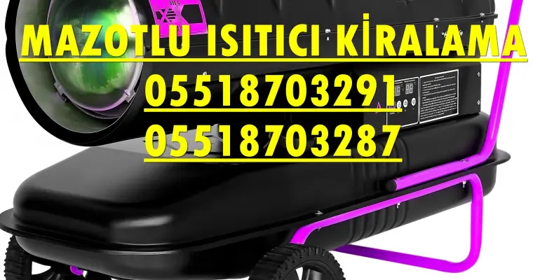 Elazığ ve Kadıköy ve Kırşehir Isımak Isıtıcı Kurutma Cihazı Kiralama Firması