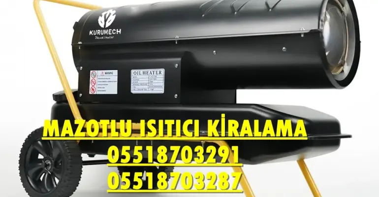 Gebze Isımak Isıtıcı Kurutma Cihazı Kiralama Firması
