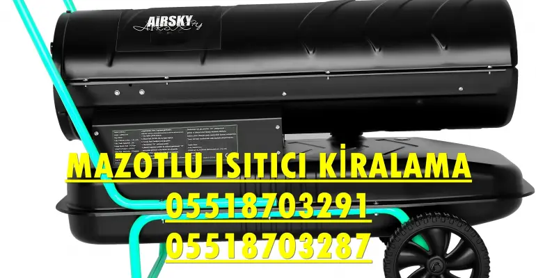 İstanbul Isımak Isıtıcı Kurutma Cihazı Kiralama Firması