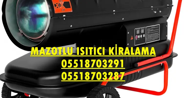 İzmir Isımak Isıtıcı Kurutma Cihazı Kiralama Firması
