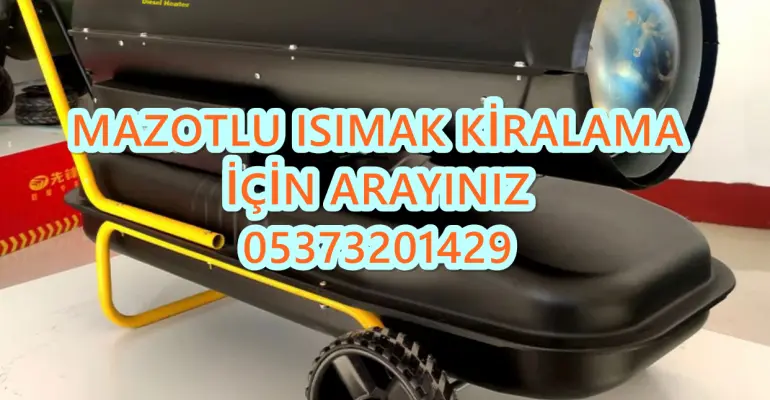 Kütahya ve Bayburt ve Kağıthane Isımak Isıtıcı Kurutma Cihazı Kiralama Firması