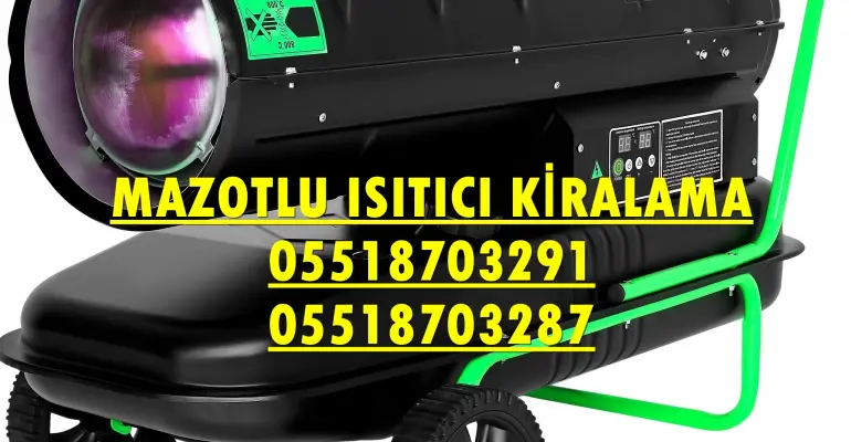 Maltepe ve Kadıköy ve Yıldırım Isımak Isıtıcı Kurutma Cihazı Kiralama Firması