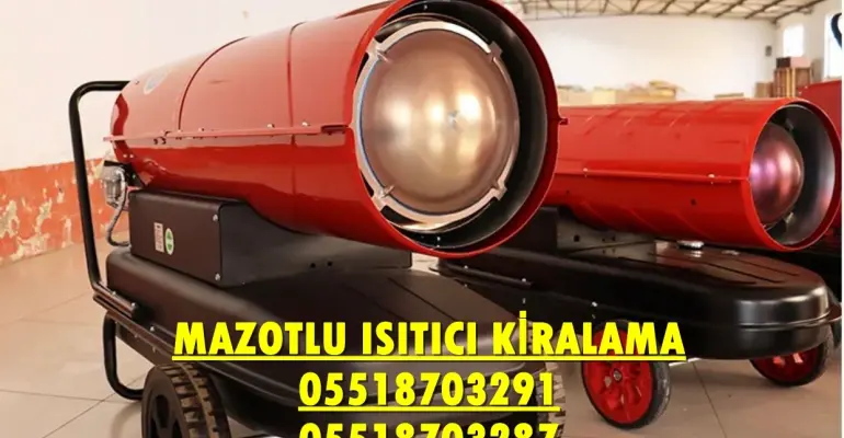 Manisa ve Bağcılar ve Ümraniye Isımak Isıtıcı Kurutma Cihazı Kiralama Firması