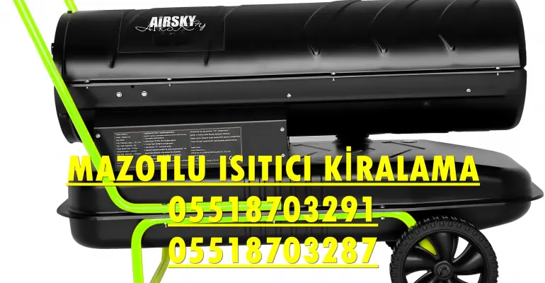 Yıldırım ve Keçiören ve Bayraklı Isımak Isıtıcı Kurutma Cihazı Kiralama Firması