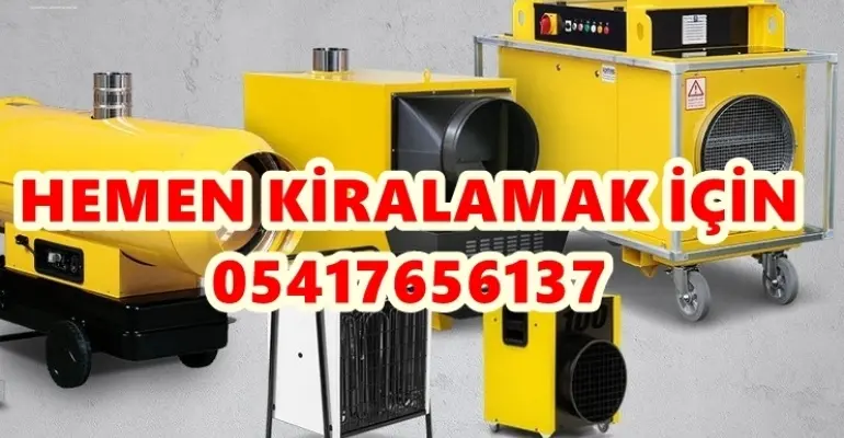 Şantiye Nasıl Isıtılır? Yöntemleri Nelerdir? Isıtma Maliyeti?