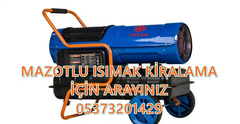 Yenişehir - Merkezefendi - Yenişehir MAZOTLU ISITICI KİRALAMA